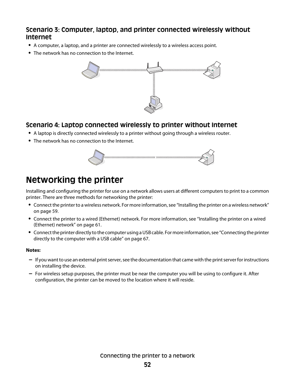 Networking the printer | Lexmark 9500 Series User Manual | Page 52 / 290