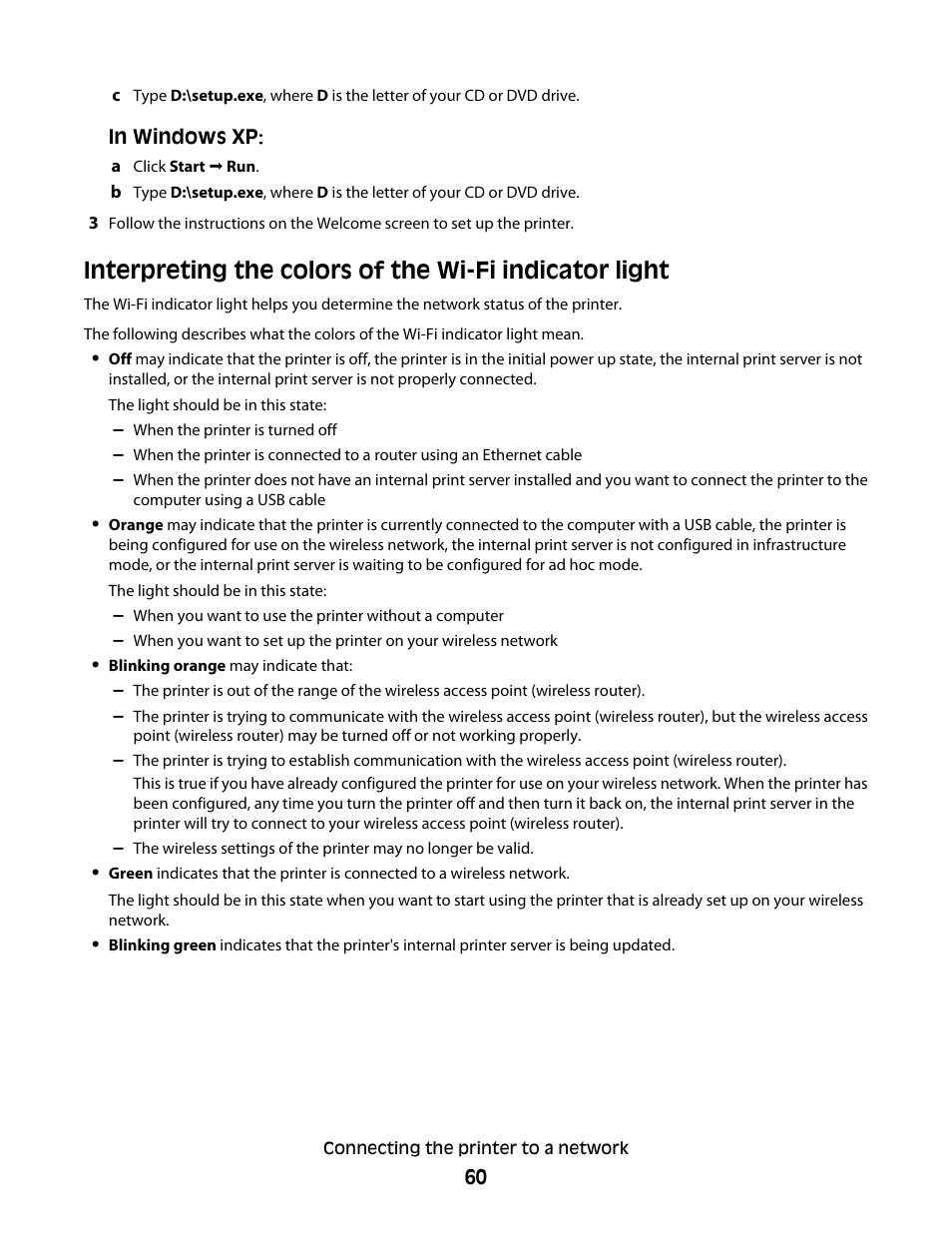 Lexmark 9500 Series User Manual | Page 60 / 290