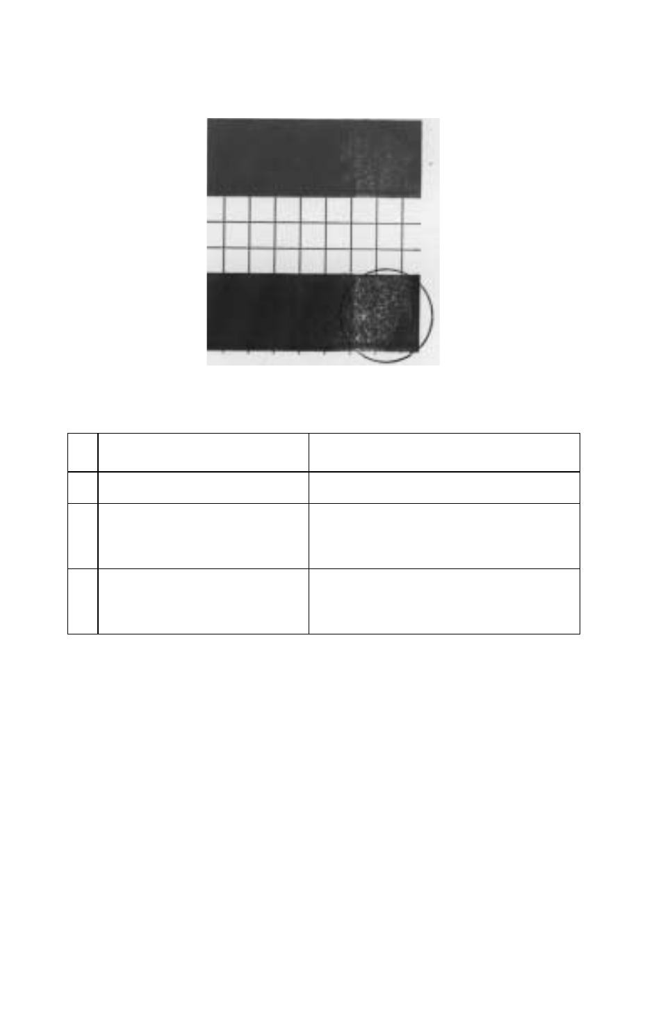 Vertical white band service check, Vertical white band service | Lexmark 5021-0XX User Manual | Page 198 / 385