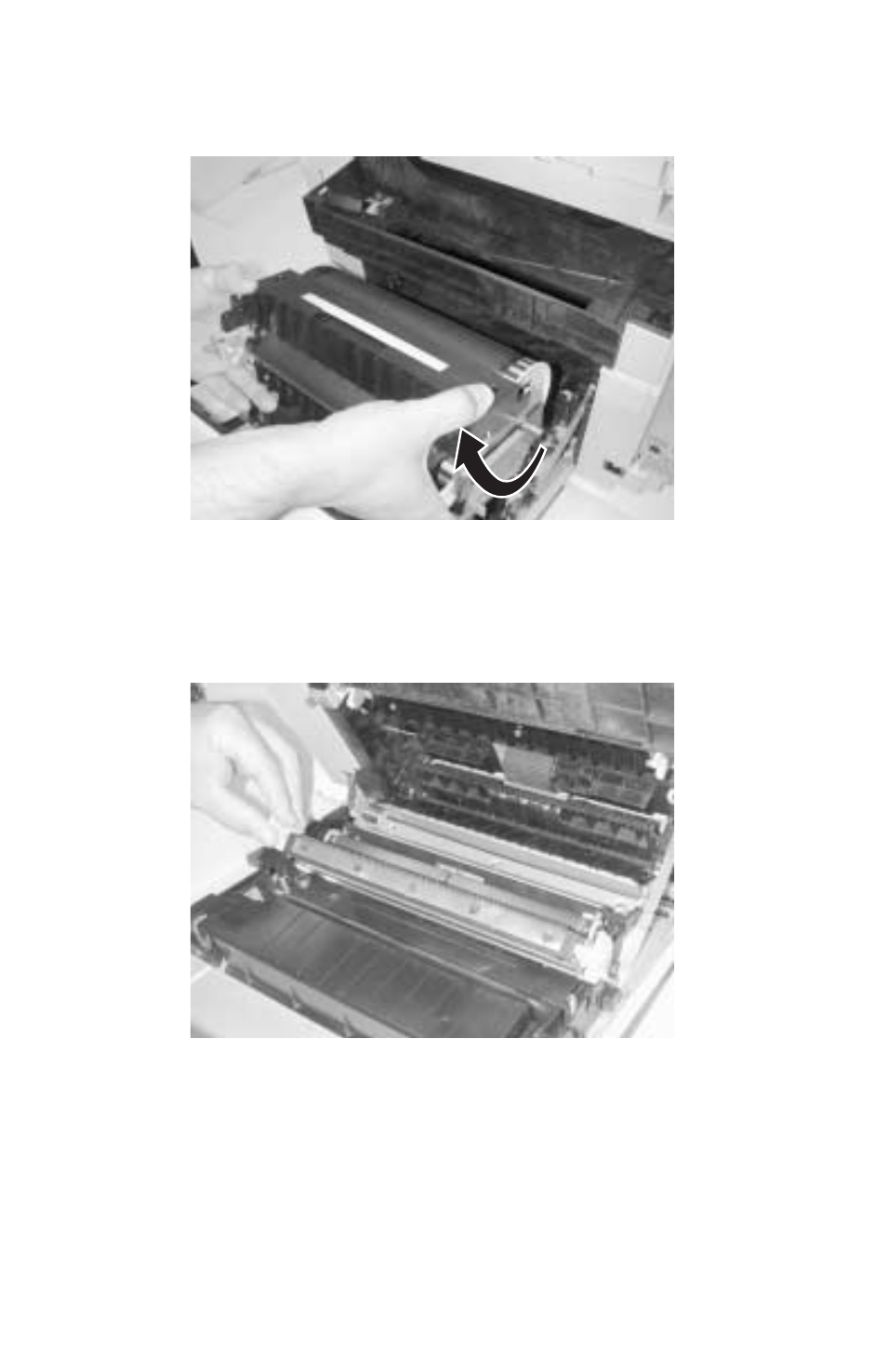 Transfer roller removal, Transfer roller, Transfer roller removal” on | Ensure | Lexmark 5021-0XX User Manual | Page 238 / 385