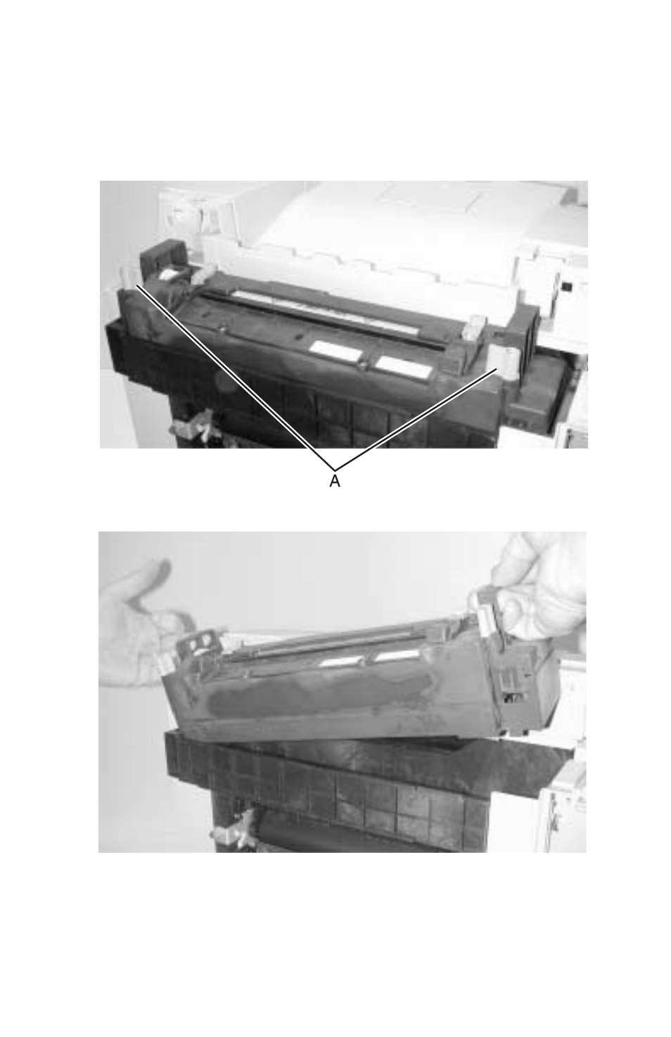 Fuser assembly removal, Fuser assembly, Fuser | Does | Lexmark 5021-0XX User Manual | Page 239 / 385