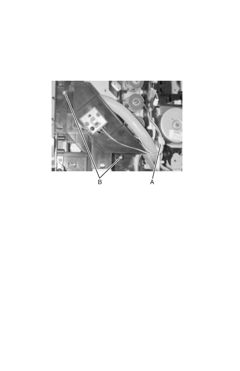 Waste toner bottle holder removal, Developer drive assembly removal, Developer | Waste toner, Does, Developer drive | Lexmark 5021-0XX User Manual | Page 262 / 385