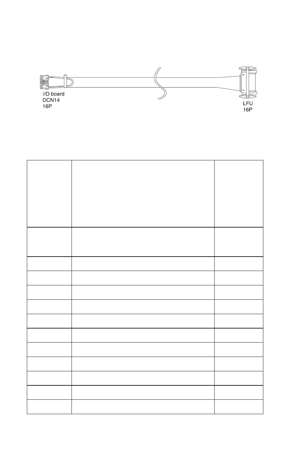 Cable 10 connector assignments, Cable 10 connector pin assignments | Lexmark 5021-0XX User Manual | Page 348 / 385