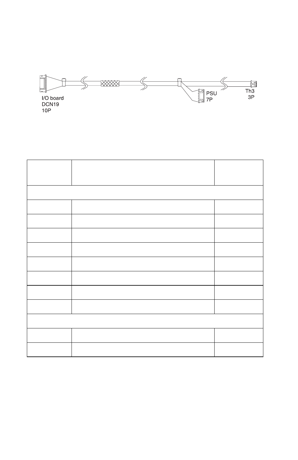 Cable 11 connector assignments, Cable 11 connector pin assignments | Lexmark 5021-0XX User Manual | Page 350 / 385