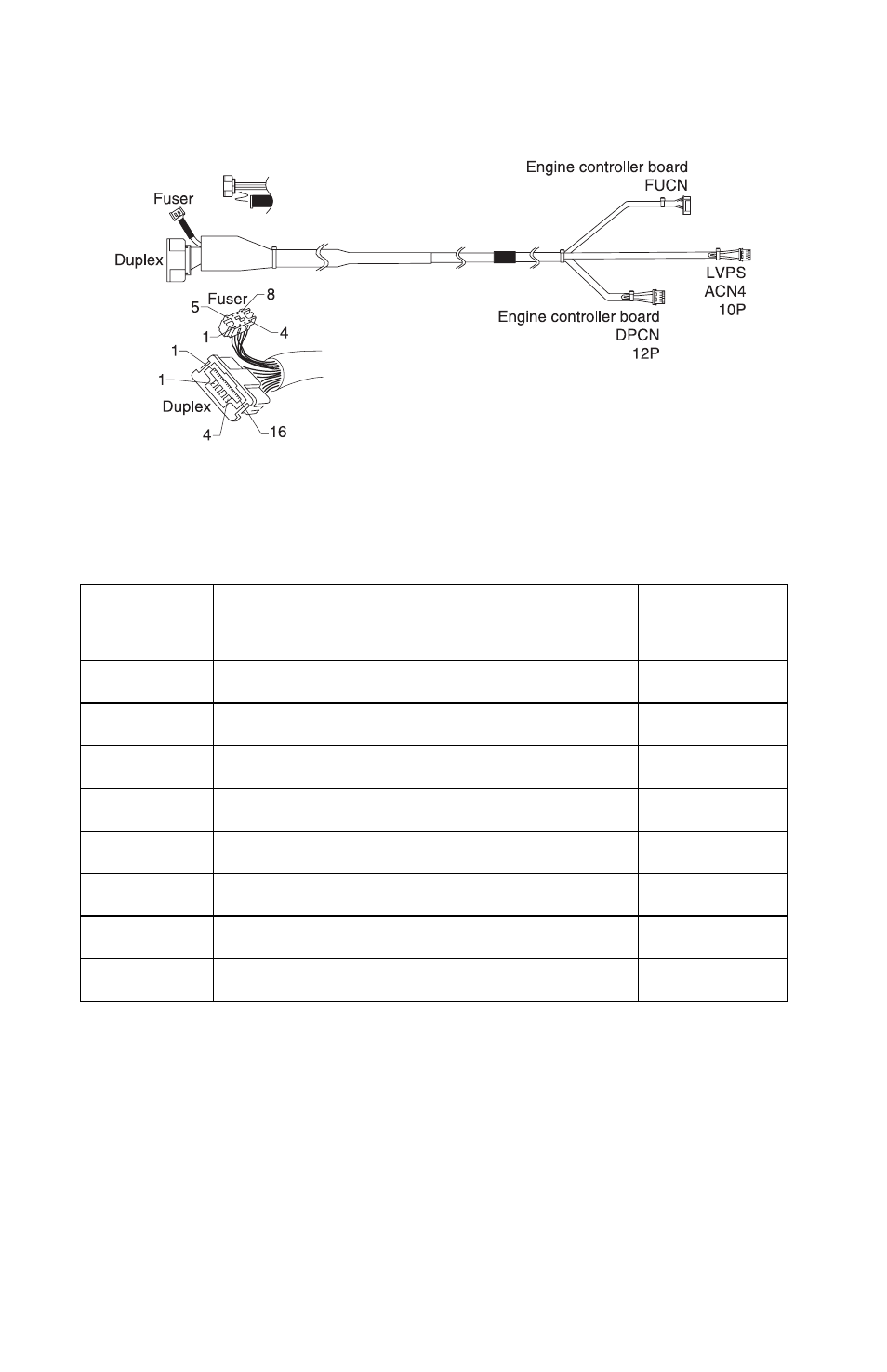 Cable 13 connector assignments, Cable 13 connector pin assignments | Lexmark 5021-0XX User Manual | Page 352 / 385