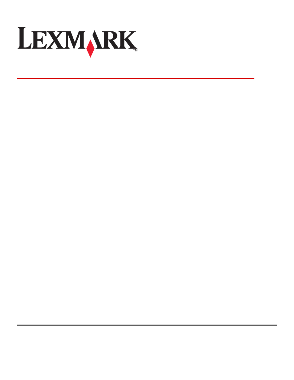 Lexmark 8300 Series User Manual | 136 pages