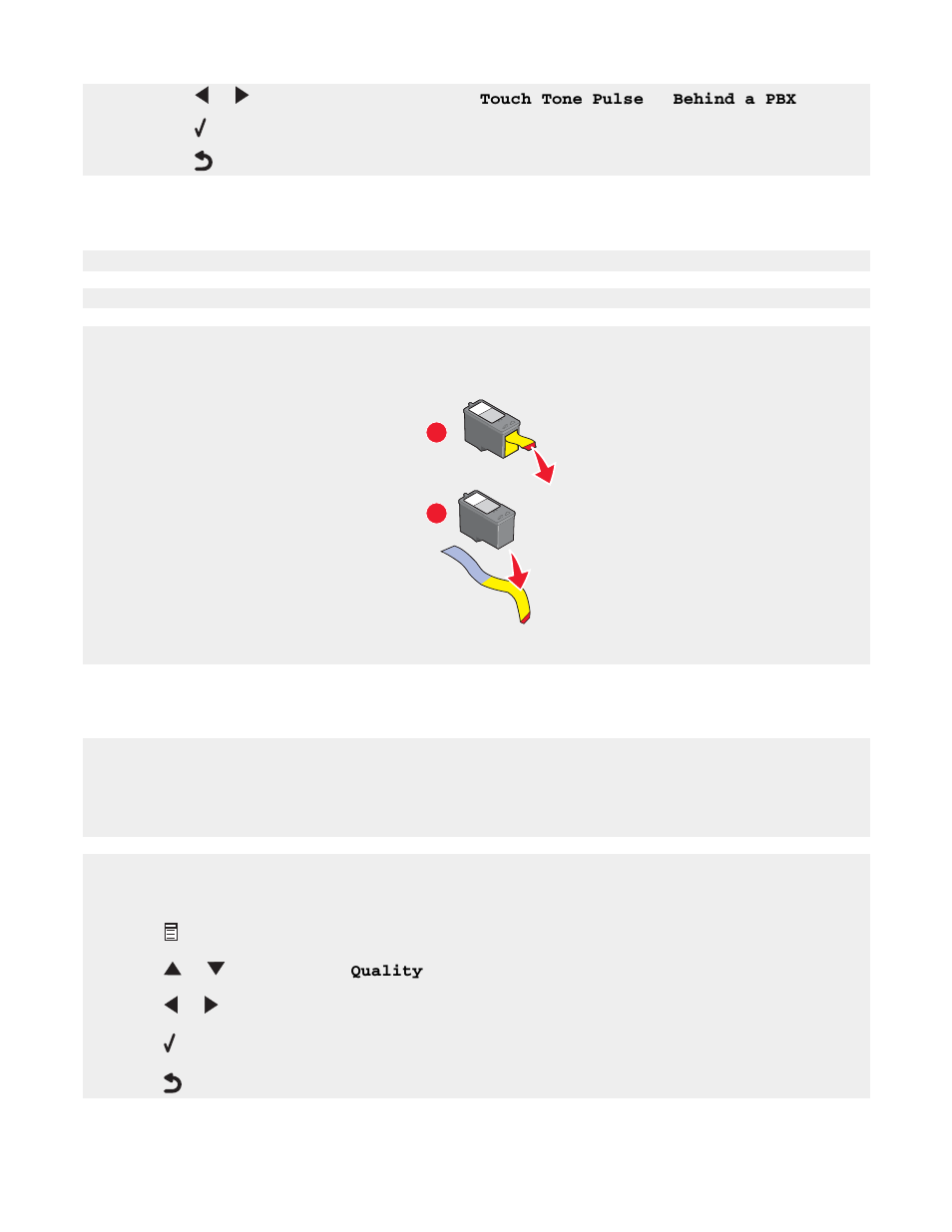 Printer receives a blank fax, Received fax has poor print quality | Lexmark 8300 Series User Manual | Page 114 / 136