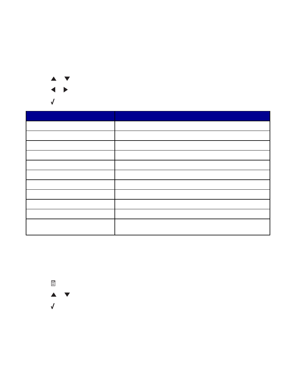 Customizing copy settings using the control panel, Using the copy mode menu, Using the copy menu | Using the copy mode menu using the copy menu | Lexmark 8300 Series User Manual | Page 26 / 136