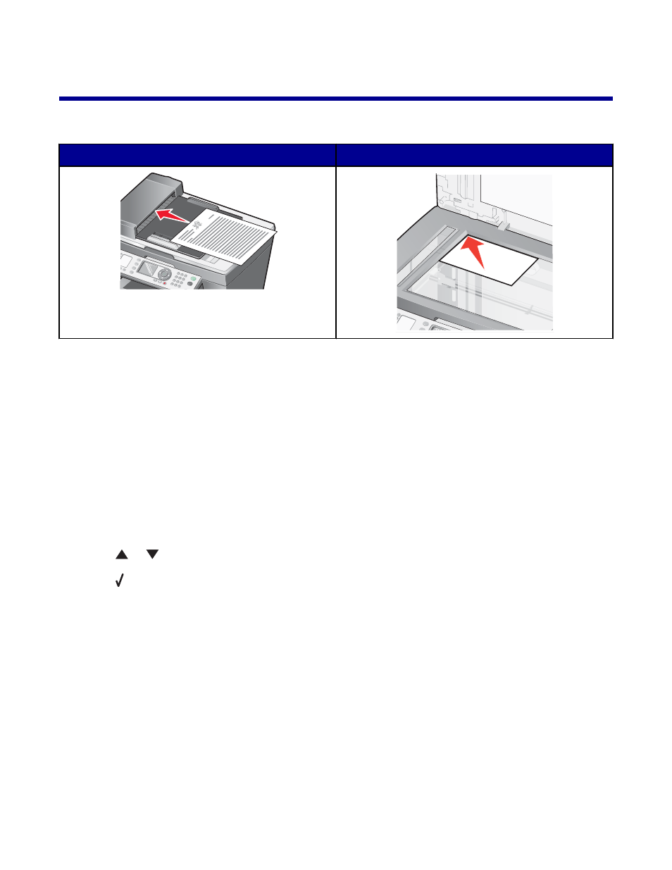 Scanning, Scanning multiple pages, Scanning multiple pages using the adf | Scanning multiple pages using the scanner glass | Lexmark 8300 Series User Manual | Page 71 / 136