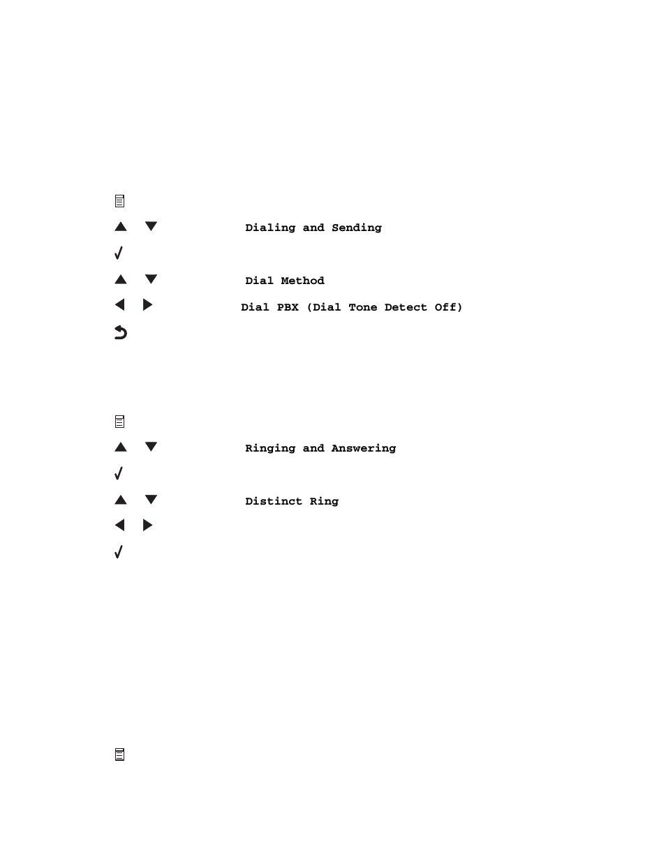 Dialing a fax number while behind a pbx, Forwarding faxes | Lexmark 8300 Series User Manual | Page 85 / 136
