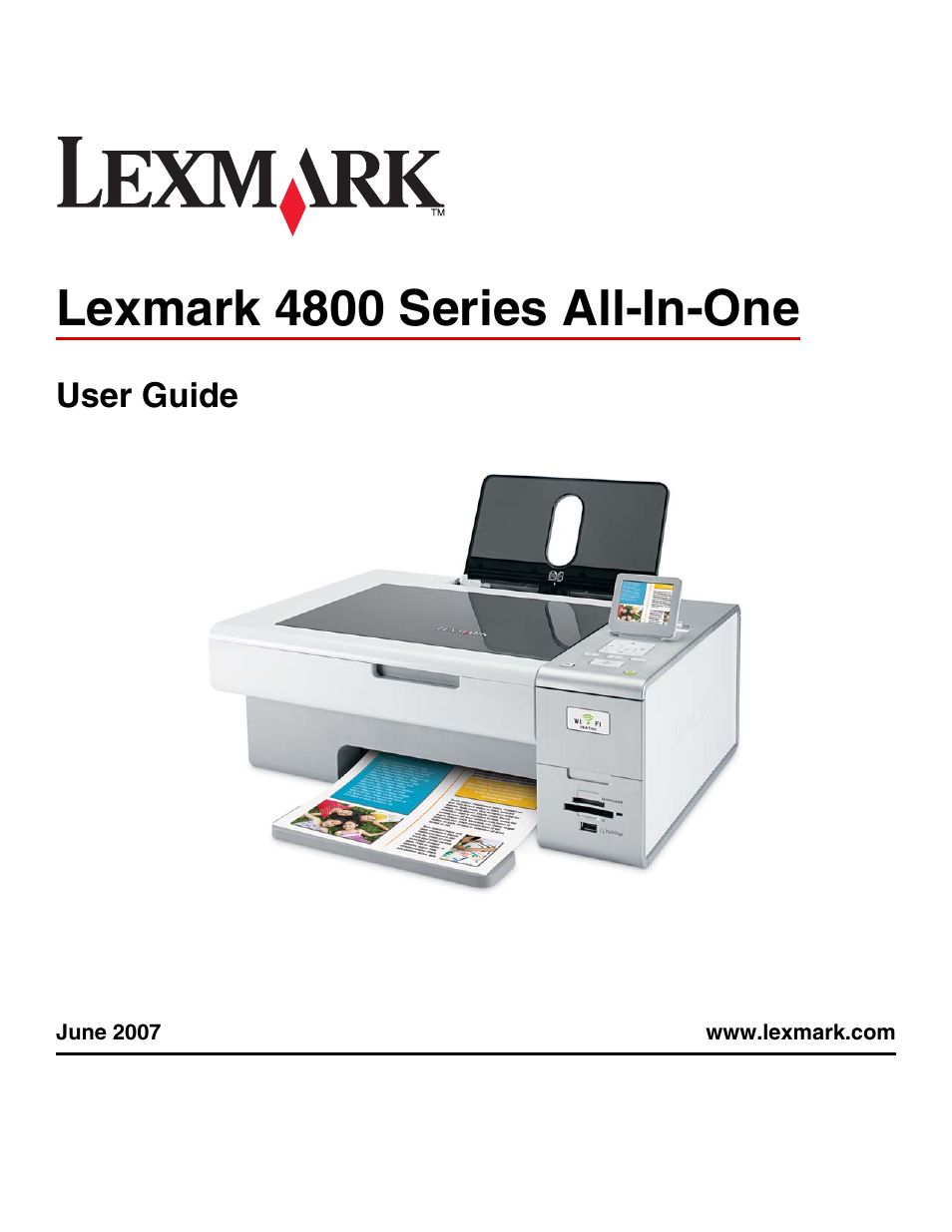 Lexmark 4800 User Manual | 166 pages