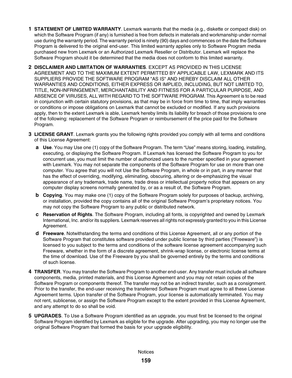 Lexmark 4800 User Manual | Page 159 / 166