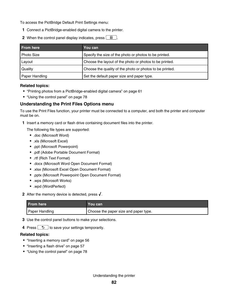 Lexmark 4800 User Manual | Page 82 / 166