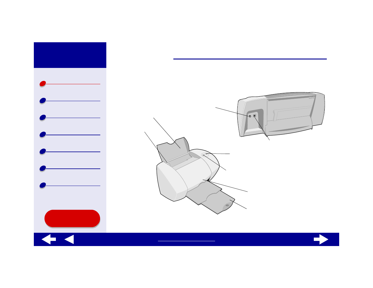 Understanding the printer parts, 16 printer overview, Lexmark z54 | Lexmark Z54 User Manual | Page 16 / 118