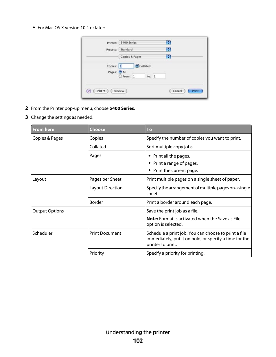 Lexmark 5400 Series User Manual | Page 102 / 155