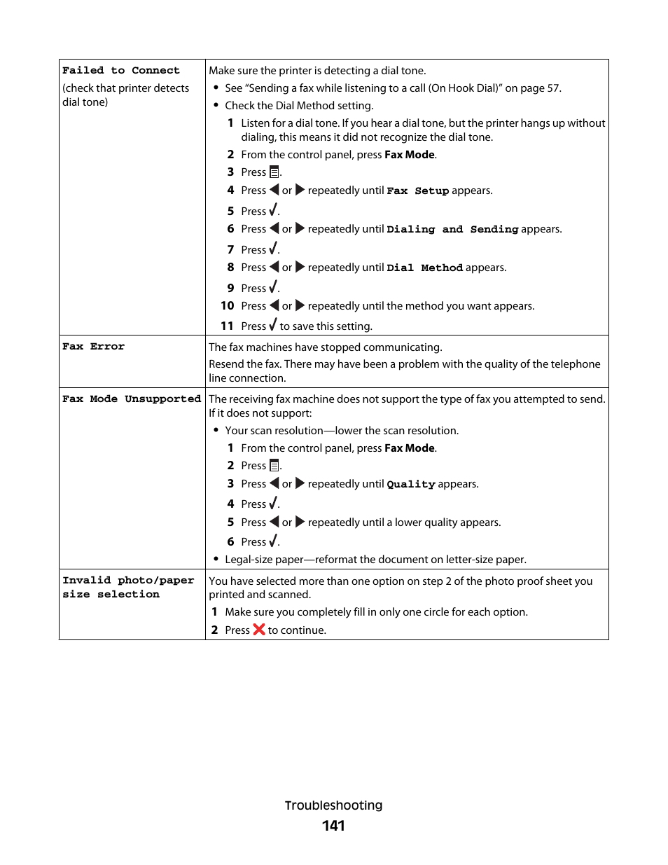 Lexmark 5400 Series User Manual | Page 141 / 155
