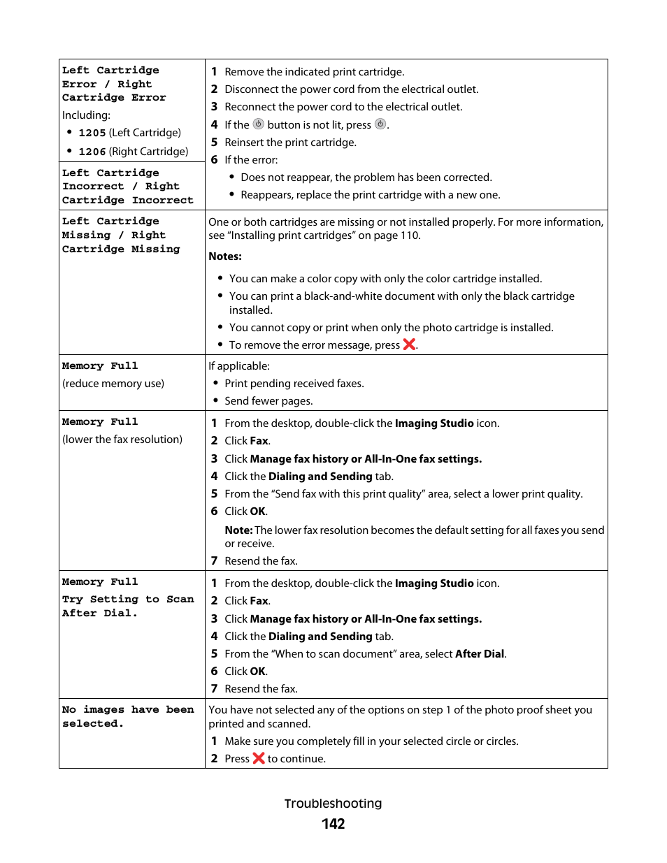 Lexmark 5400 Series User Manual | Page 142 / 155
