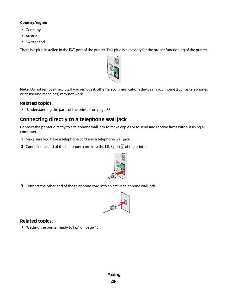Lexmark 5400 Series User Manual | Page 46 / 155