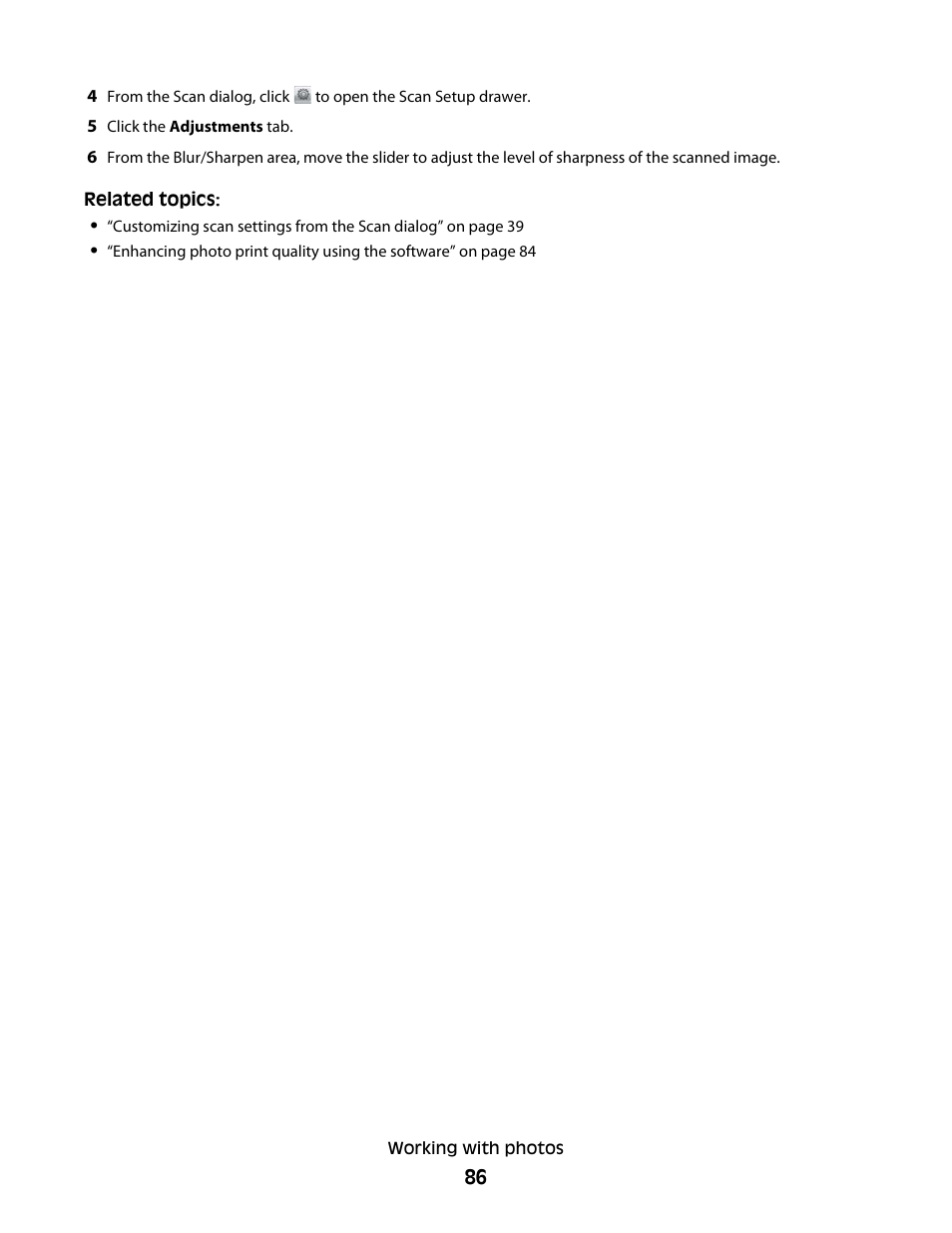 Lexmark 5400 Series User Manual | Page 86 / 155