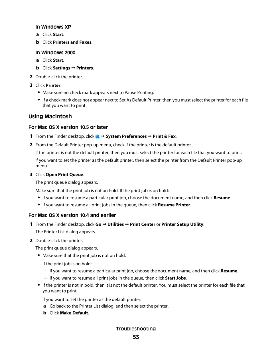 Lexmark 2600 SERIES 4433 User Manual | Page 53 / 74