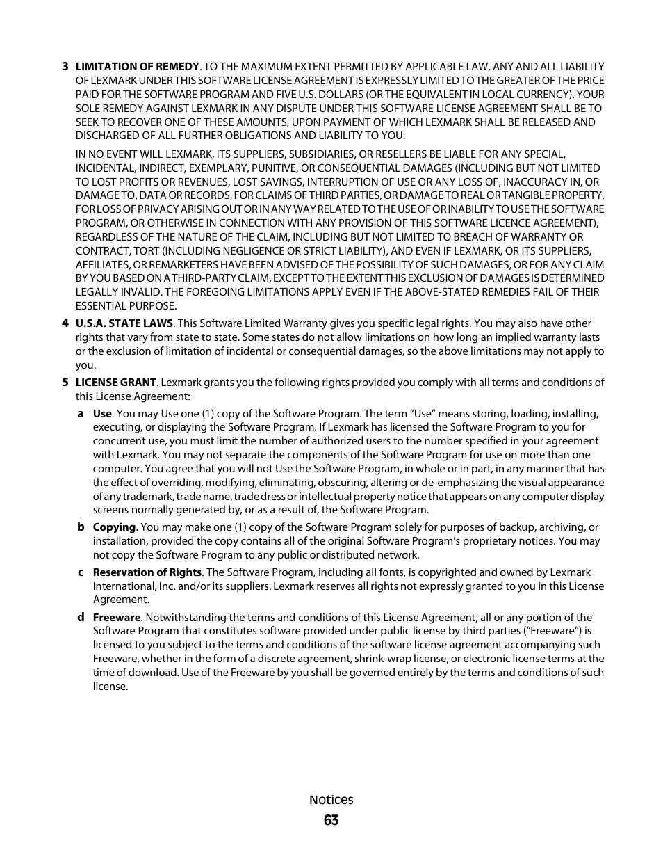Lexmark 2600 SERIES 4433 User Manual | Page 63 / 74
