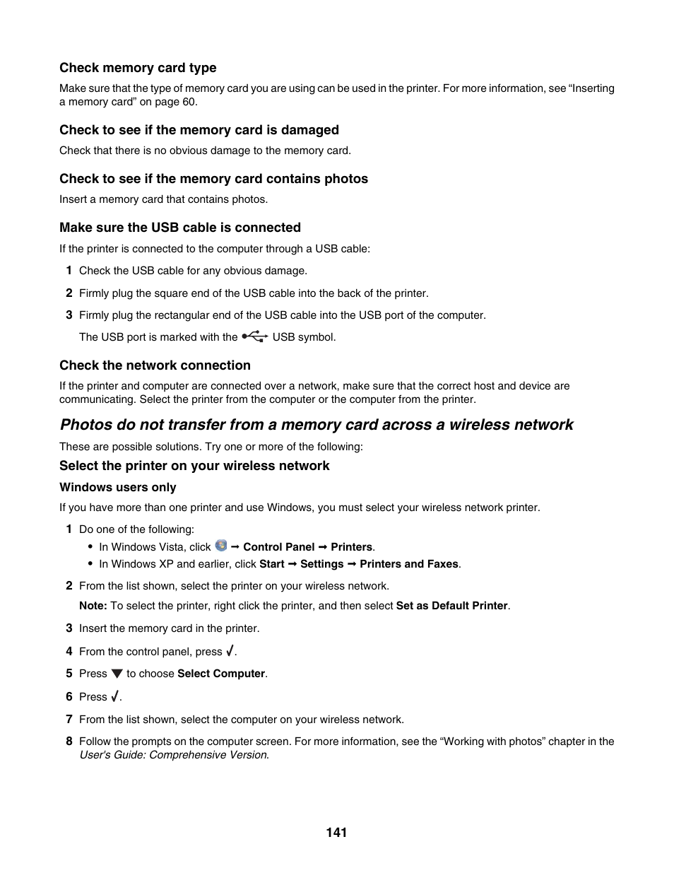 Lexmark 4800 Series User Manual | Page 141 / 176