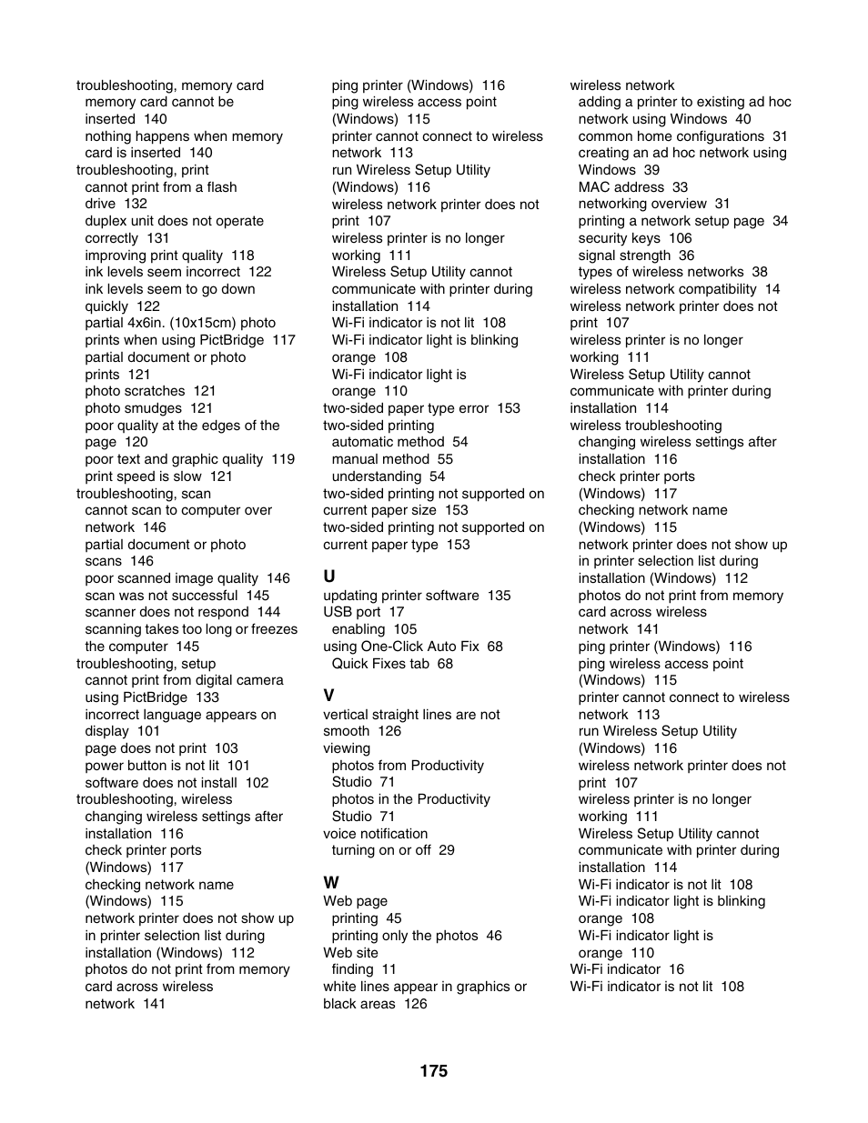 Lexmark 4800 Series User Manual | Page 175 / 176