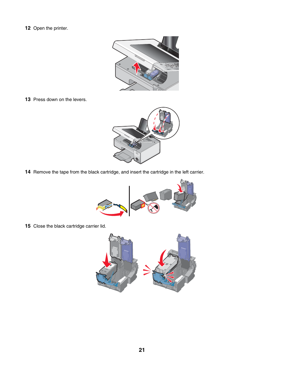 Lexmark 4800 Series User Manual | Page 21 / 176