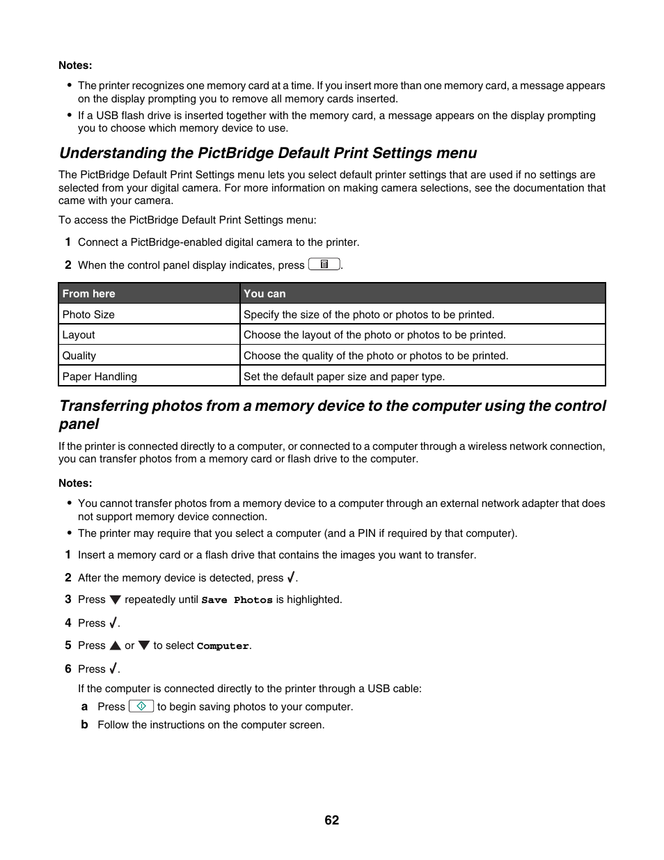 Lexmark 4800 Series User Manual | Page 62 / 176