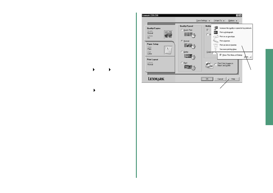 Printing from windows | Lexmark Z25 User Manual | Page 11 / 24