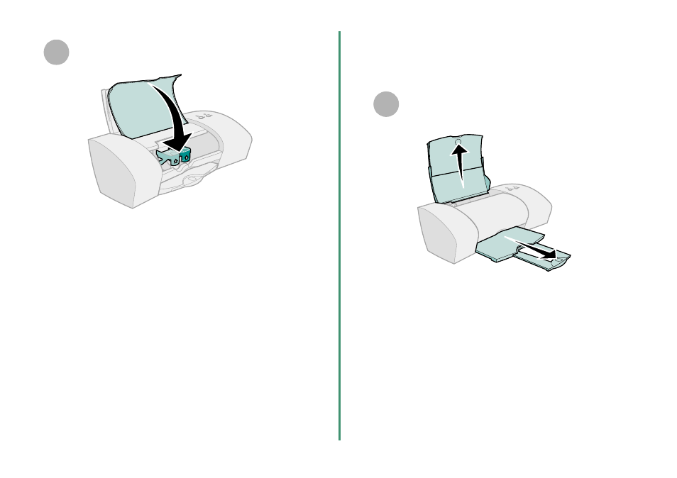 Step 6: load up to 100 sheets of plain paper . 6, Step 6, Load up to 100 sheets of plain paper | Lexmark Z25 User Manual | Page 8 / 24