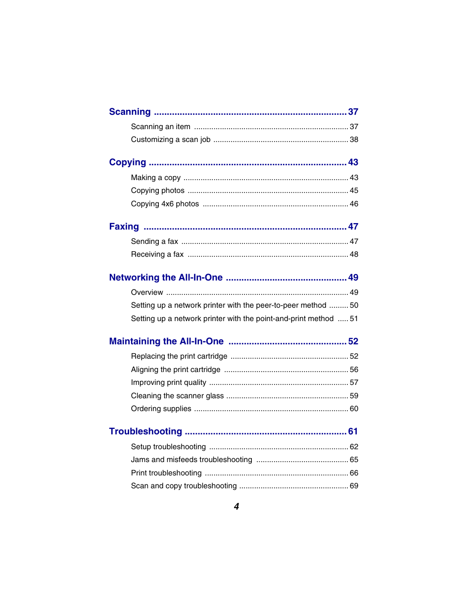 Lexmark 2300 Series User Manual | Page 4 / 77