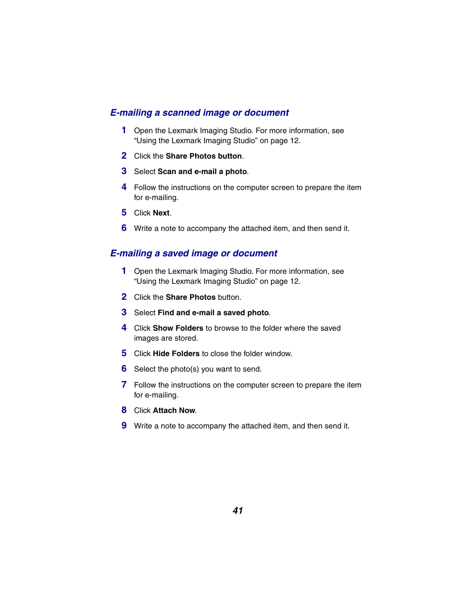 Lexmark 2300 Series User Manual | Page 41 / 77