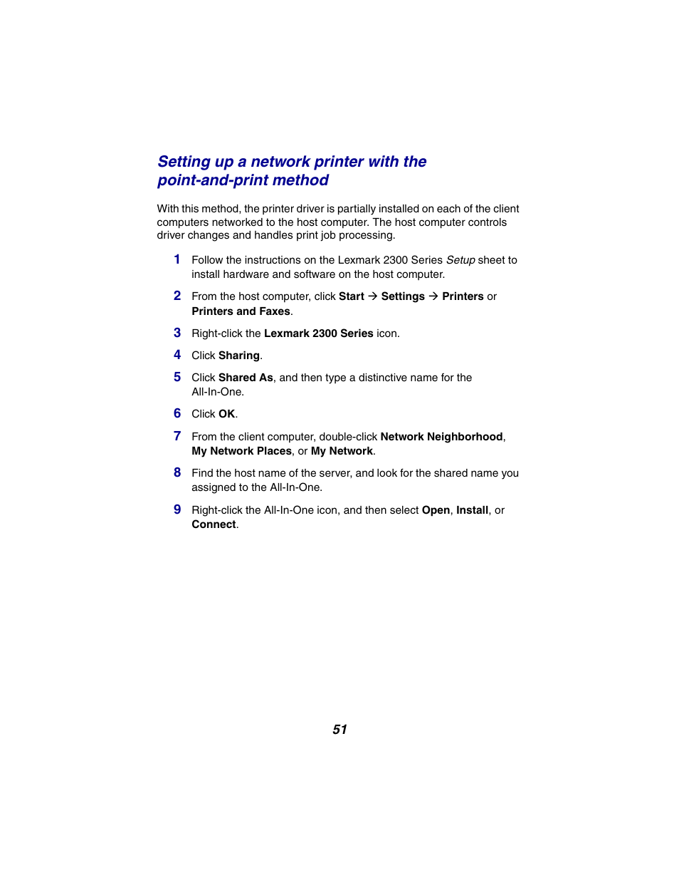 Lexmark 2300 Series User Manual | Page 51 / 77