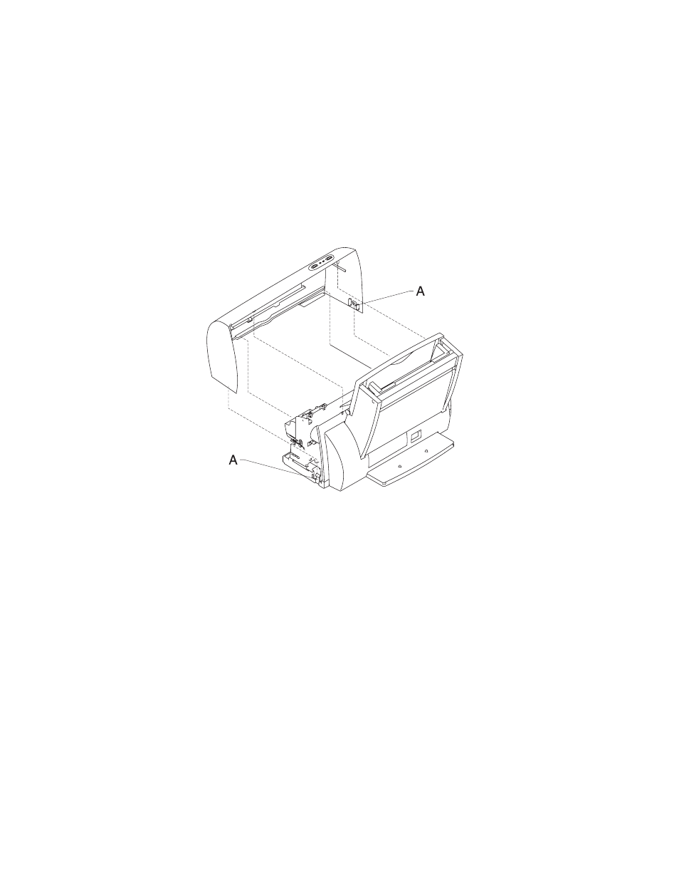 Front cover removal, Gutter pad removal, Front cover removal -8 gutter pad removal -8 | Lexmark 4090-001 User Manual | Page 40 / 78