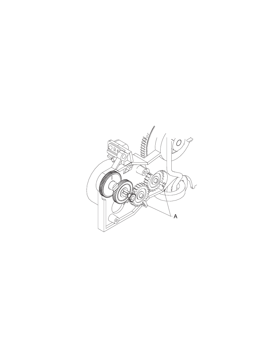 Inside idler gears removal, Inside idler gears removal -9 | Lexmark 4090-001 User Manual | Page 41 / 78