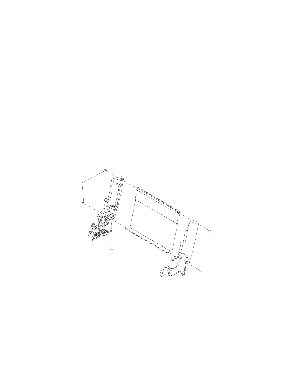 Left side frame assembly removal, Left side frame assembly removal -12 | Lexmark 4090-001 User Manual | Page 44 / 78