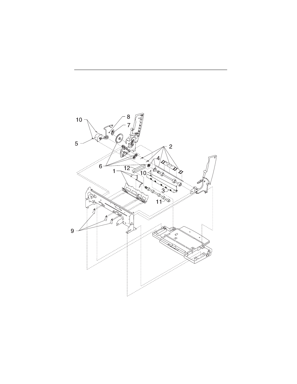 Assembly 3: paper feed, Assembly 3: paper feed -6 | Lexmark 4090-001 User Manual | Page 63 / 78