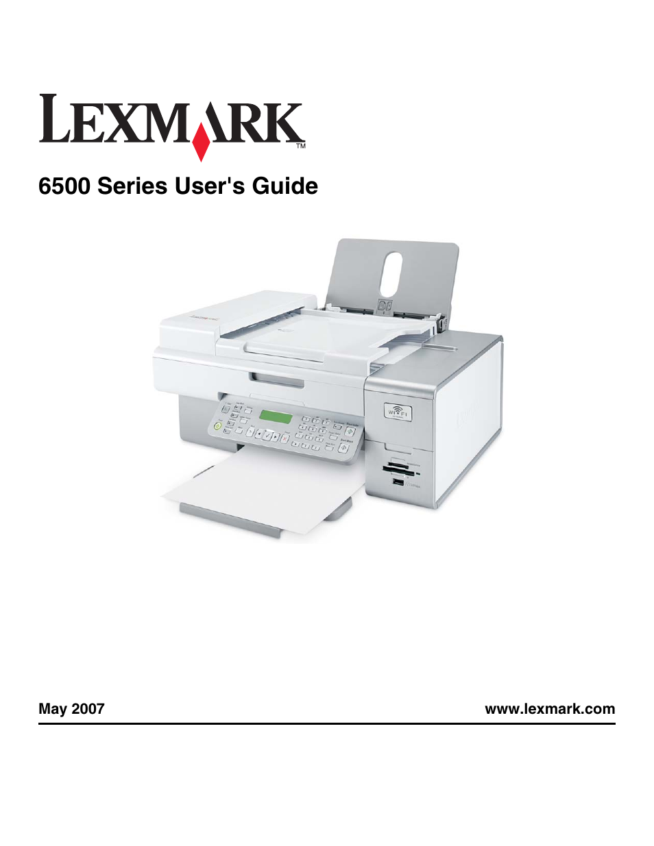 Lexmark 6500 Series User Manual | 223 pages