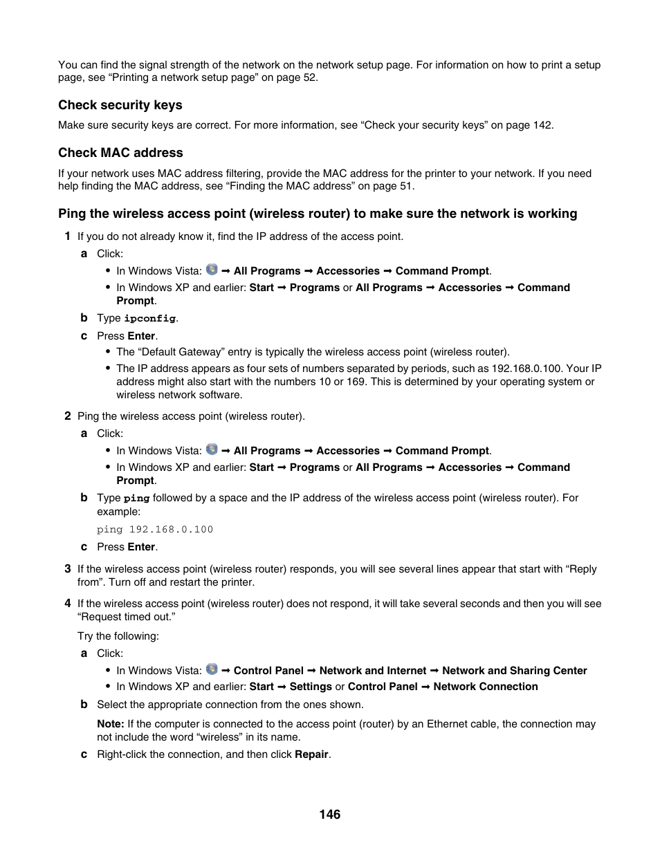 Lexmark 6500 Series User Manual | Page 146 / 223