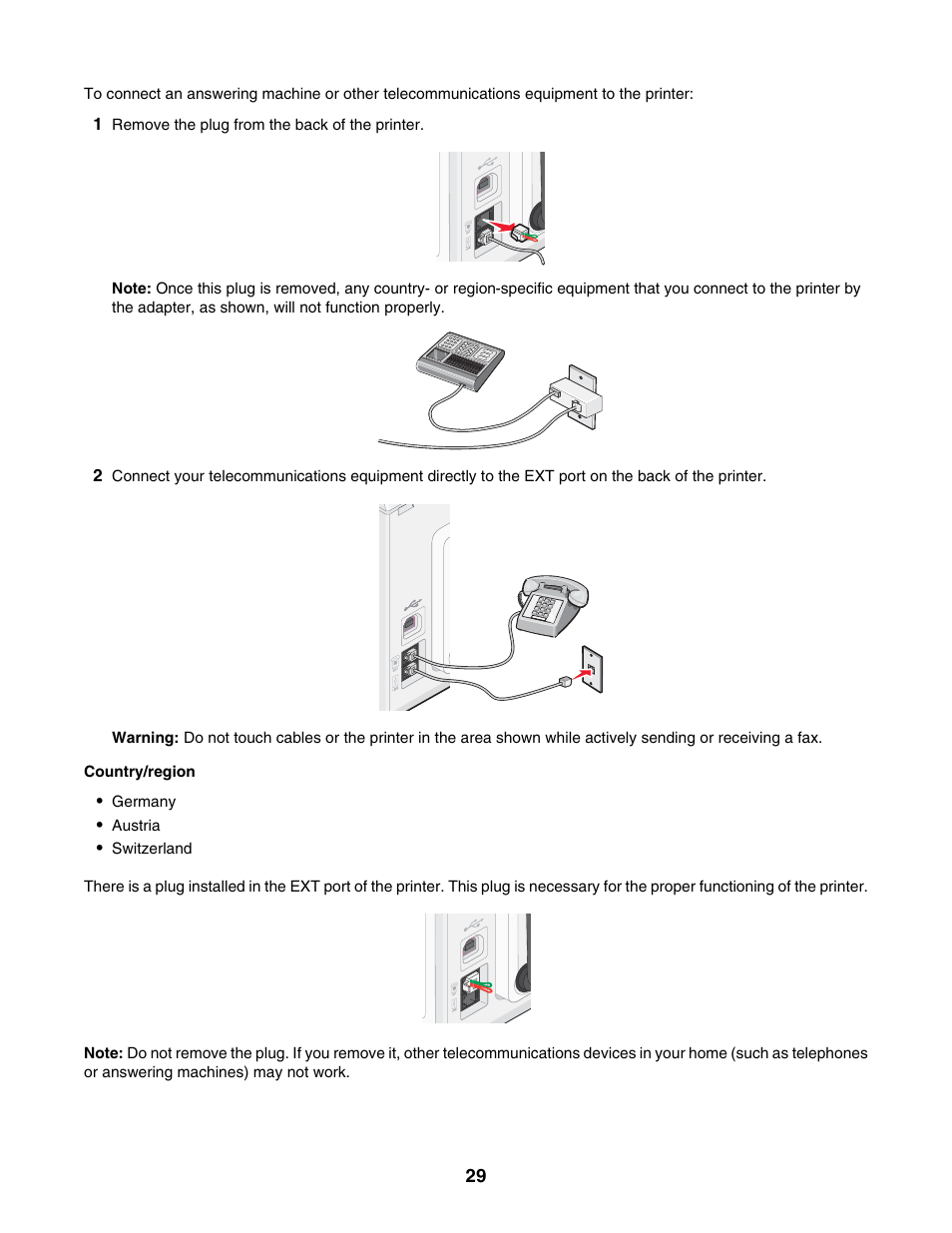 Lexmark 6500 Series User Manual | Page 29 / 223