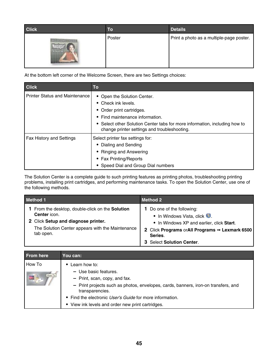 Lexmark 6500 Series User Manual | Page 45 / 223