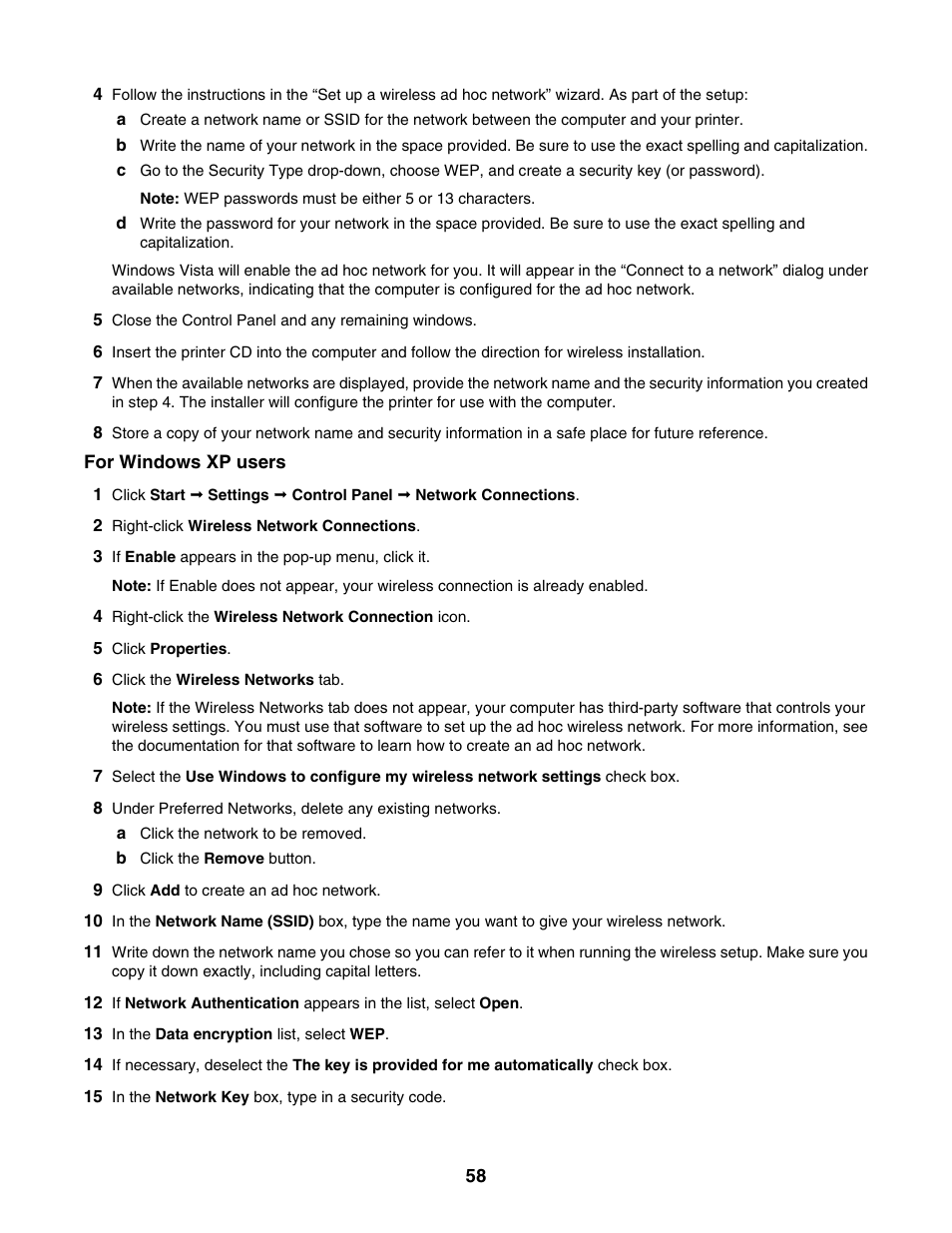 Lexmark 6500 Series User Manual | Page 58 / 223