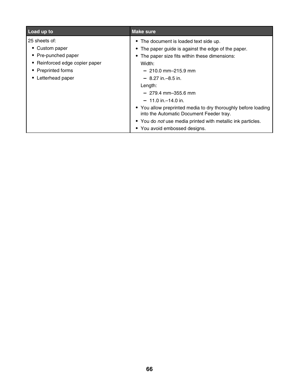 Lexmark 6500 Series User Manual | Page 66 / 223