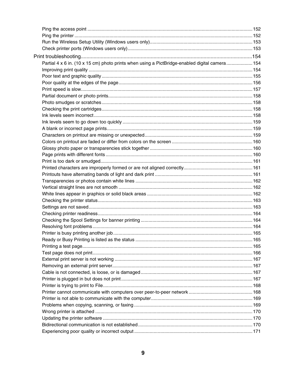 Lexmark 6500 Series User Manual | Page 9 / 223