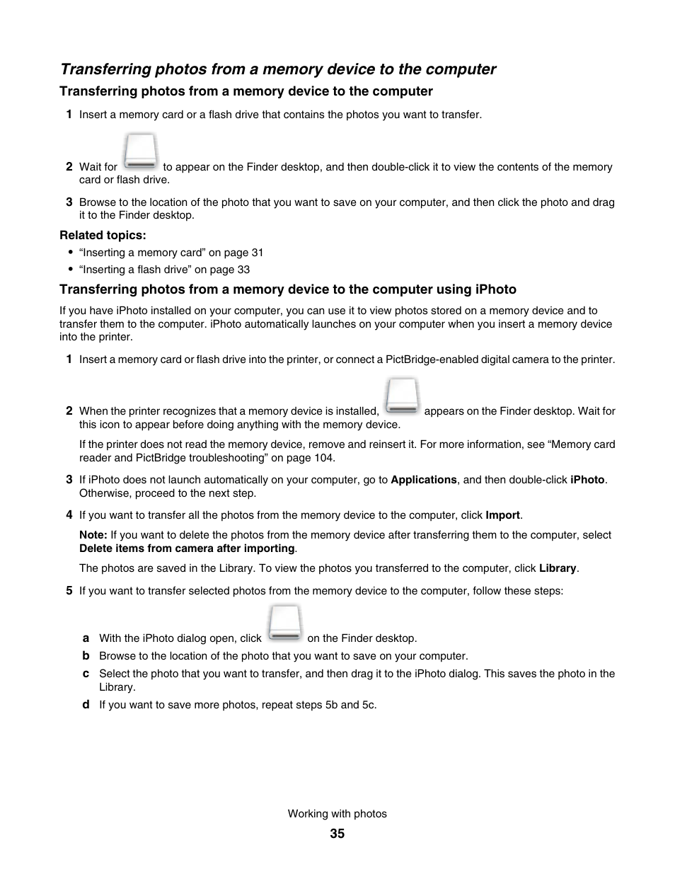 Lexmark 1500 User Manual | Page 35 / 124