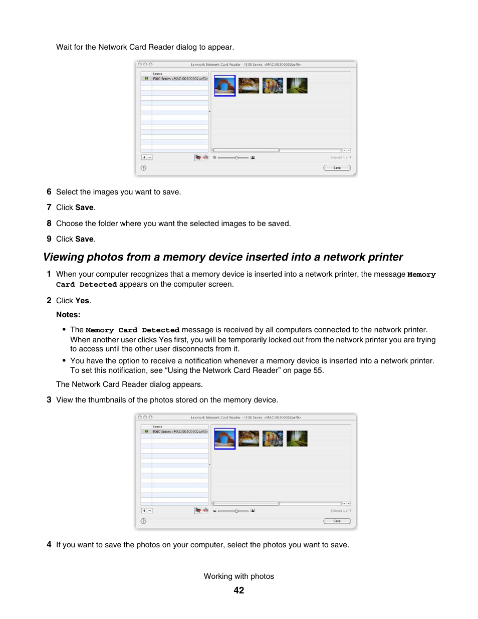 Lexmark 1500 User Manual | Page 42 / 124