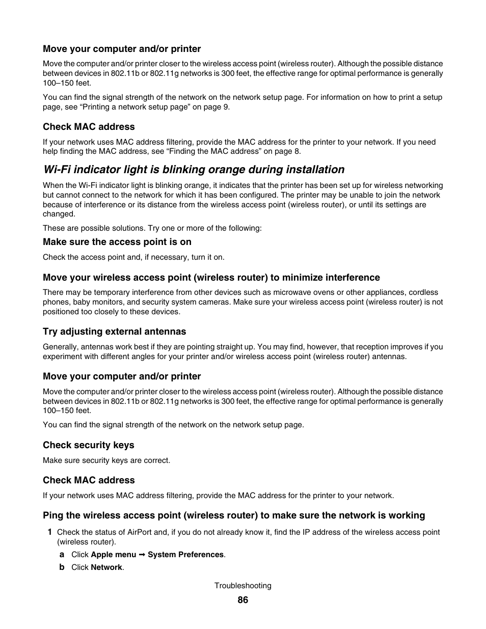 Lexmark 1500 User Manual | Page 86 / 124
