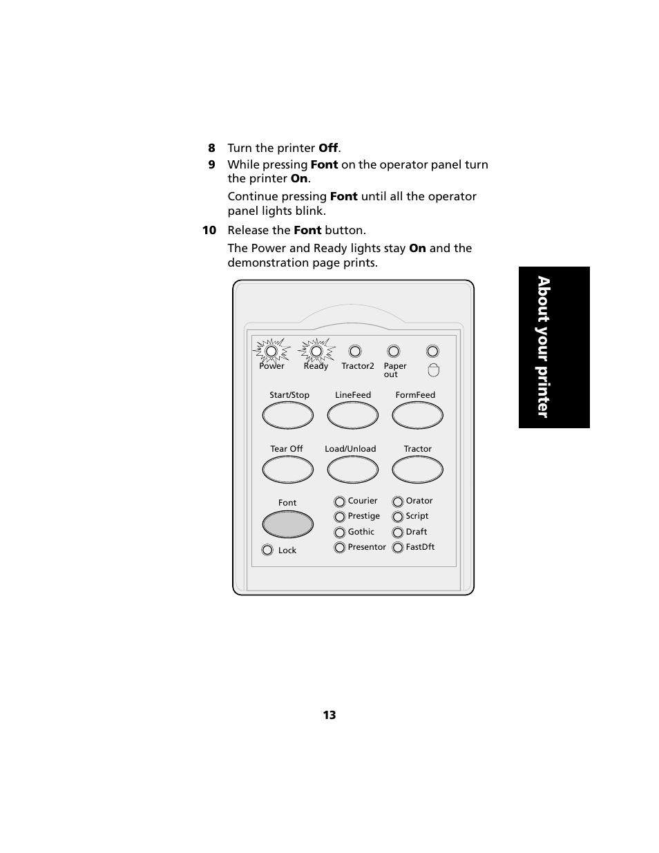 About your printer | Lexmark 2480 User Manual | Page 17 / 168