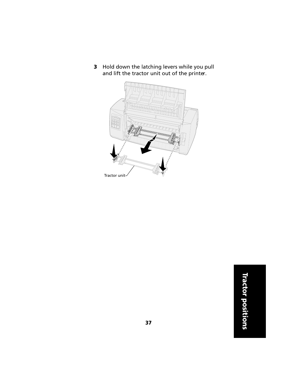 Tr actor positions | Lexmark 2480 User Manual | Page 41 / 168